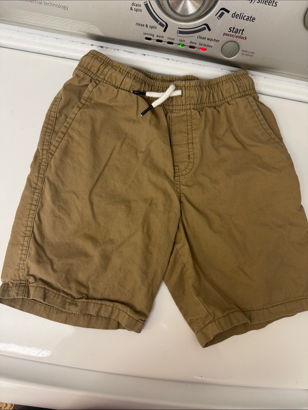 Cat & Jack Tan Drawstring Kids Shorts
